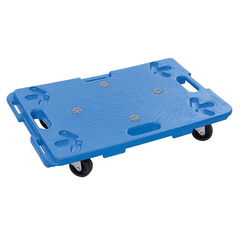 CARRELLO AD INCASTRO IN PLASTICA 100 KG