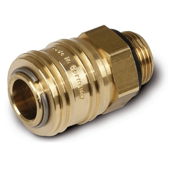 AIRCRAFT 1/4" MALE COUPLER