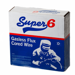 SUPER 6 GASLOZE FLUX GEVULDE MIG-DRAAD - 0,8 MM X 4,5 KG