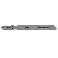 SILVERLINE JIGSAW BLADES (5) - WOOD CUTTING 100MM