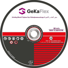 GEKA FLEX - STAINLESS STEEL GRINDING DISCS - 115 X 6.0 X 22MM - 10 DISCS