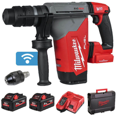 MILWAUKEE M18 FUEL SDS PLUS HAMMER DRILL WITH ONE KEY & FIXTEC CHUCK - KIT
