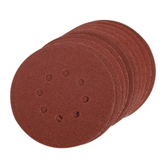 TRITON 240G 150MM HOOK & LOOP SANDING DISCS - PUNCHED