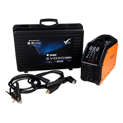 JASIC EVO ARC 200 PFC WELDER C/W CASE & LEADS