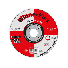 WINNERFLEX- INOX CUTTING DISCS (115 X 1.0 X 22MM) - PACK OF 25