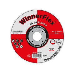 WINNERFLEX- INOX CUTTING DISCS (115 X 1.0 X 22MM)