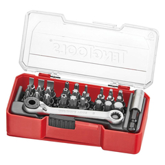 TENG 1/4" BIT SET WITH BELT CLIP - 29 PC