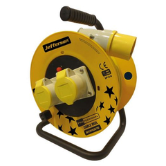 JEFFERSON 25M PROFESSIONAL CABLE REEL 110V