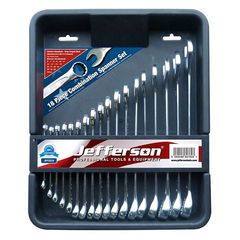 JEFFERSON 18 PIECE COMBINATION SPANNER SET
