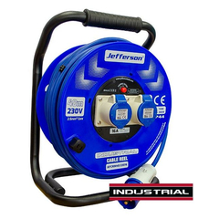 JEFFERSON 40M 230V 16A CABLE REEL