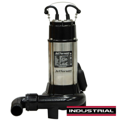 JEFFERSON INDUSTRIAL 1100W SUBMERSIBLE SEWAGE CUTTER PUMP - 110 VOLT
