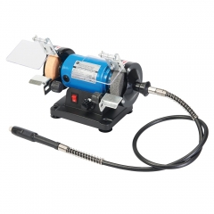 Silverline 120W Bench Grinder with Built in Dremel 75mm