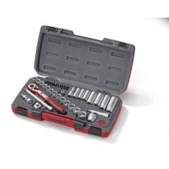 Teng Tools 3/8" Socket Set 6 pt - 39 Pieces