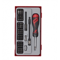 Teng Tools Ratchet Screwdriver Set - 74 Pc