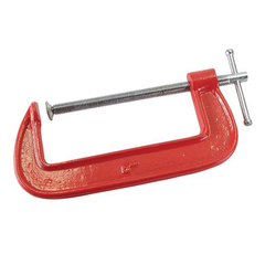 G CLAMP 200MM AVEC FILETAGES EN CUIVRE