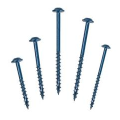 1200 X KREG 1 1/4" (32MM) BLUE KOTE SCREW