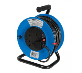 ELECTRICAL CABLE REEL 240V 25M 4 SOCKETS