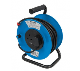ELECTRICAL CABLE REEL 240V 25M 2 SOCKETS