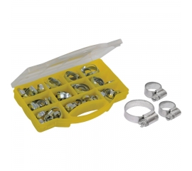 HOSE CLIPS SELECTION PACK - 60 PIECES