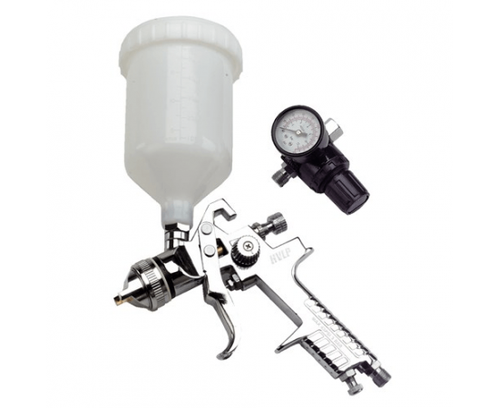 SIP SAPPHIRE HVLP GRAVITY FEED SPRAY GUN + REG