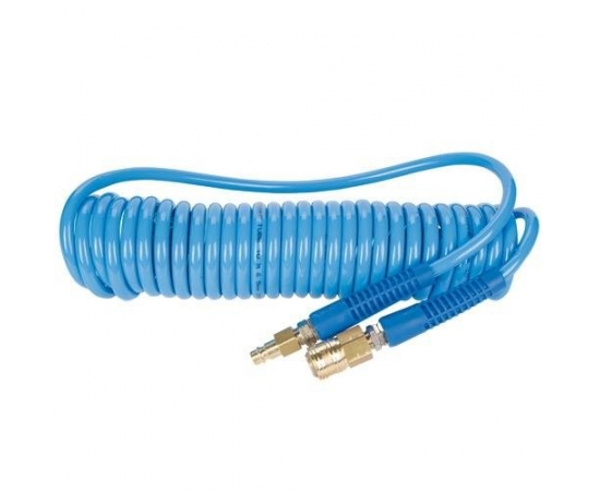 Pro Coiled Air Hose - 5mm x 6m
