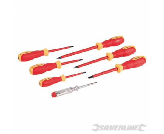 SILVERLINE VDE ELECTRICIANS SCREWDRIVER SET