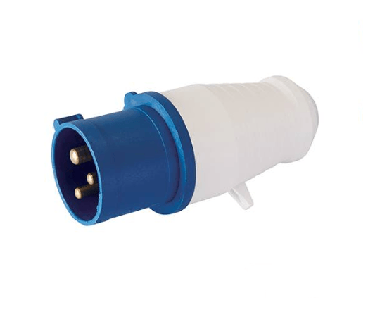 230 VOLT 16 AMP PLUG (BLUE)