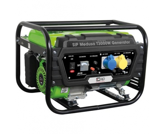 SIP MEDUSA T3000W 3.0KVA GENERATOR W/AVR