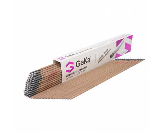 GEKA LOTUS 3.2MM 6013 ARC ELECTRODES - 2.5 KG X 350MM