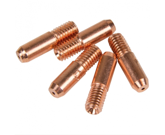 1.0MM MIG TIPS - M6 X 25MM 150-215A - 25 PACK