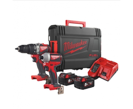 MILWAUKEE CORDLESS & BRUSHLESS​ DRILL & IMPACT DRIVER KIT