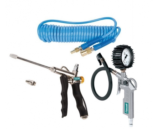 AIR STARTER KIT WITH COILED AIR HOSE