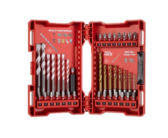 MILWAUKEE 39 PIECE SHOCKWAVE IMPACT SCREWDRIVER & DRILL BIT SET