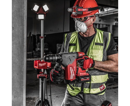 MILWAUKEE M18 FUEL SDS PLUS HAMMER DRILL WITH ONE KEY & FIXTEC CHUCK - KIT