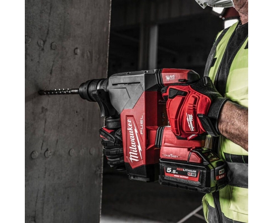 MILWAUKEE M18 FUEL SDS PLUS HAMMER DRILL WITH ONE KEY & FIXTEC CHUCK - KIT