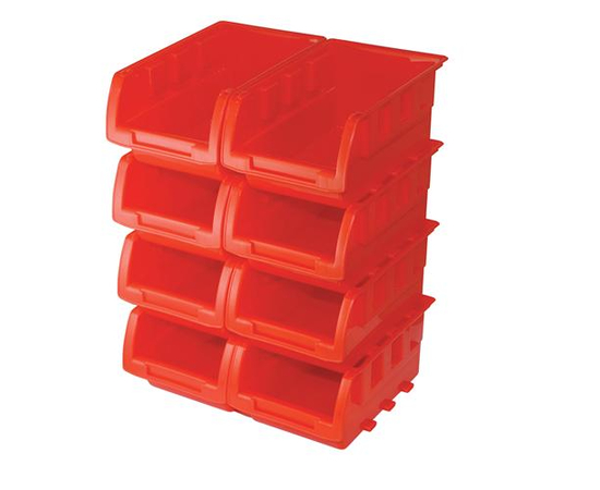 SILVERLINE STACKING BOXES SET - 8 PIECE