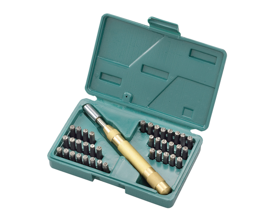 BERNARDO NUMBER & LETTER SPRING PUNCH SET