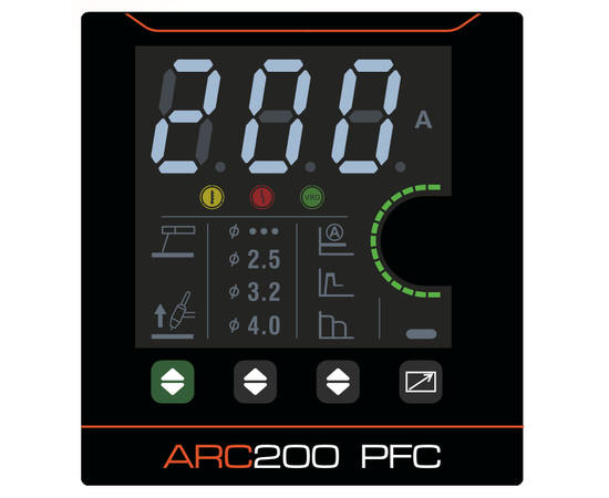 JASIC EVO ARC 200 PFC WELDER C/W CASE & LEADS