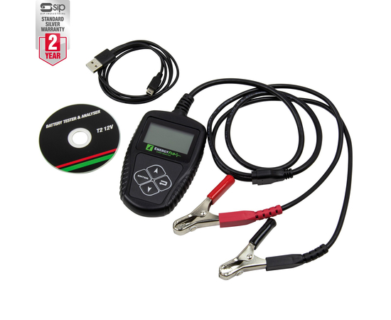 SIP T2 12V BATTERY TESTER & SYSTEM ANALYZER