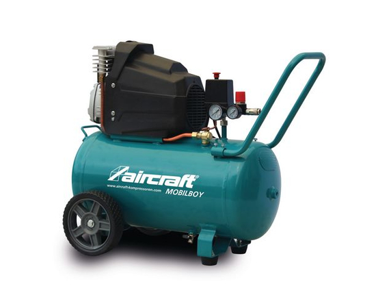 AIRCRAFT 2.5HP 50 LITRE PORTABLE AIR COMPRESSOR - 10 BAR