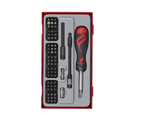 TENG TOOLS RATCHET SCREWDRIVER SET - 74 PC