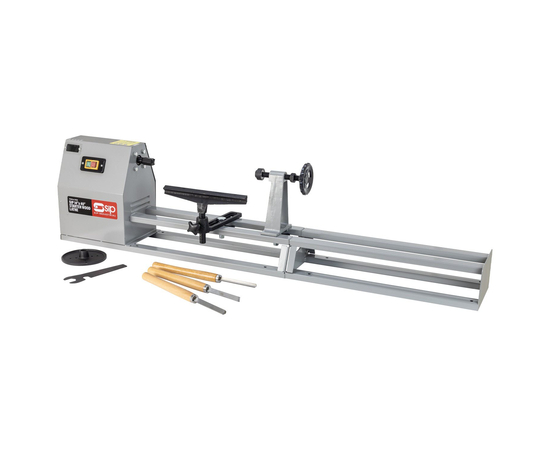 SIP 14" X 40" STARTER WOOD LATHE W/ CHISEL KIT