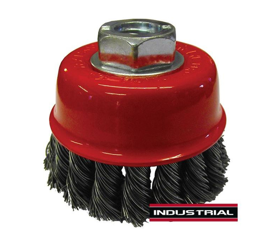 JEFFERSON 65MM TWIST KNOT CUP BRUSH - M14