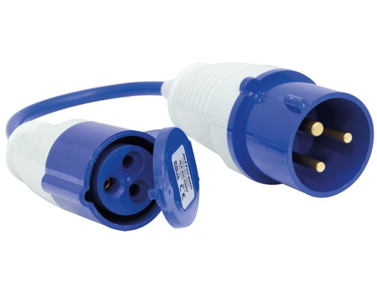 JEFFERSON 230V 32A PLUG TO 16A SOCKET FLY LEAD