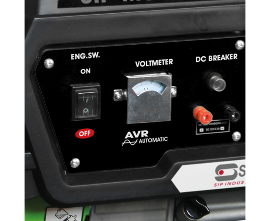 SIP MEDUSA T2500W 2.5KVA GENERATOR W/AVR