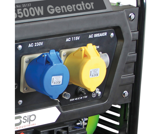 SIP MEDUSA T5500W PETROL GENERATOR - 6.8 KVA