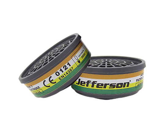 JEFFERSON ABEK1 GAS FILTER CARTRIDGES (PAIR)