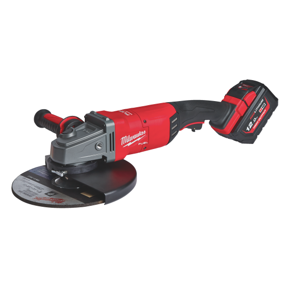 Milwaukee M18 230mm Cordless Angle Grinder w/Paddle Switch & Brake